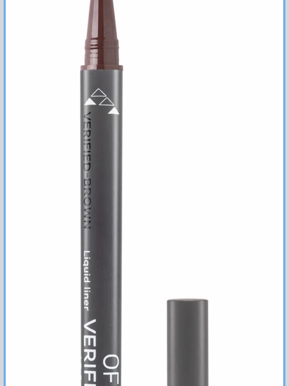 OFRA Verified Liquid Liner Brown Ultra Fine Brush Tip Water Resistant Eyeliner